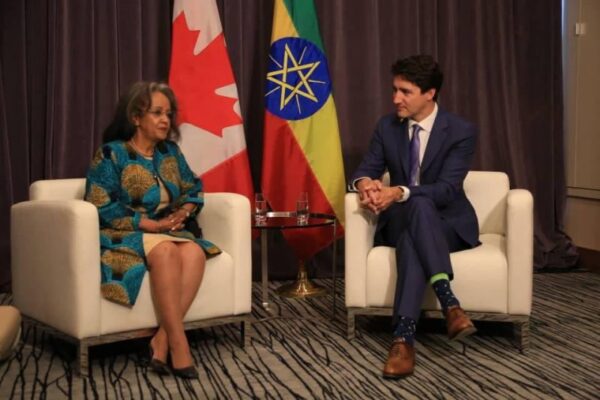 Sahlework and Trudeau met in Canada, Vancouver, on June 04, 2019