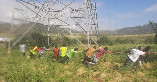 EEP: Woldiya-Alamata High Voltage Electric Line Restored