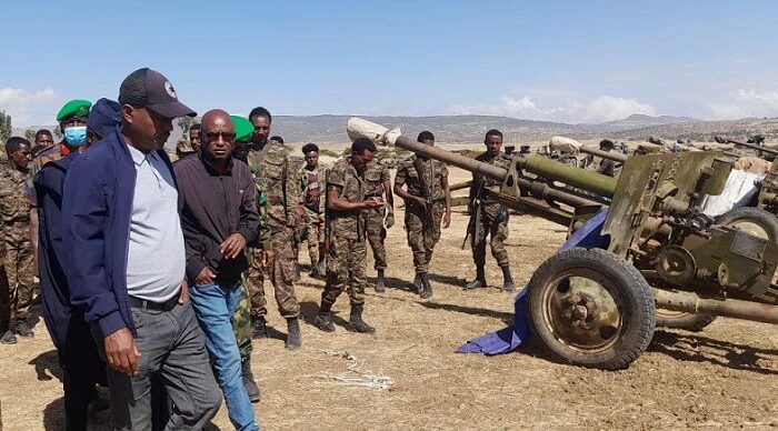 TPLF Begins Handing Over Heavy Weapons to Federal government
