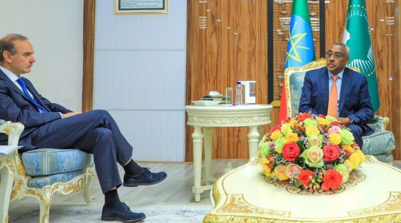 Ethiopian FM holds Talks with European External Action Official