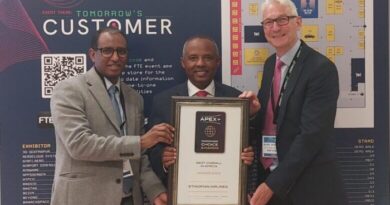 Ethiopian Airlines Bags APEX’s ‘Best Overall in Africa’ Award