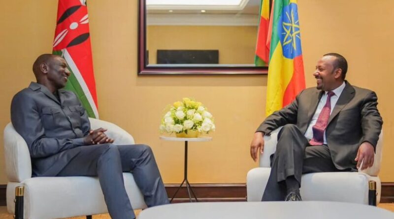 Abiy and Ruto met today ahead of the IGAD Summit in Djibouti city