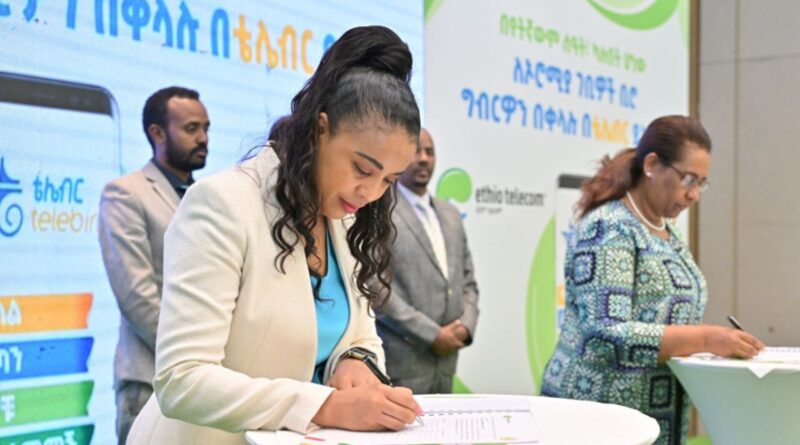 The Oromia Region Revenues bureau officially began collecting taxes via TeleBirr after concluding a partnership agreement with Ethio Telecom on Thursday.