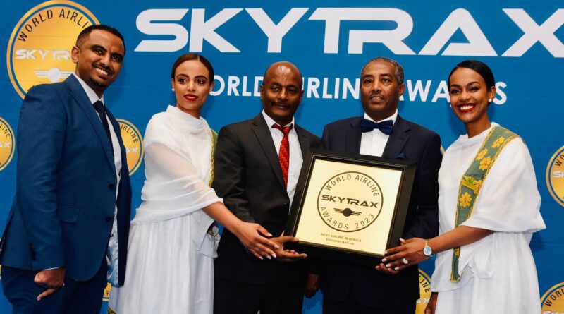 Ethiopian wins 'Africa’s Leading Airline' awards at SKYTRAX for sixth successive years