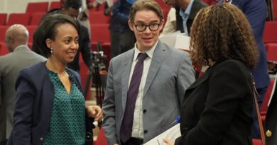 Health Minister Dr. Lia Tadesse (L), Acting Mission Director Timothy Stein (center) and WHO Ethiopia Country Director Dr. Nonhalanhla Dlamini at the launching event in Addis Ababa, Tuesday June 13, 2023.