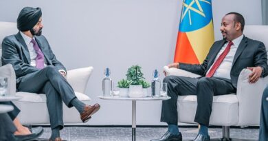 PM Abiy received World Bank Chief Banga Ajay at his office on Monday afternoon.