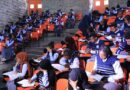 Students taking the 2023 grade 12 national exam at the Addis Ababa University on July 26, 2023