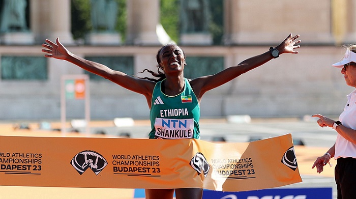 Amane Beriso has won the Women's Marathon gold in Budapest
