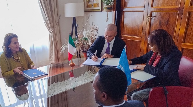 Italy, UNOPS Sign €1.5mln Project Deal to Strengthen Suhul Hospital in Tigray